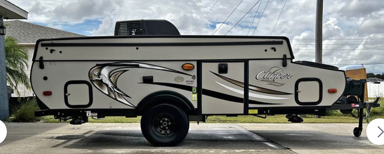 For sale – 2018  Coachman Sport 108ST Pop-up Camper, mint condition. motivated seller